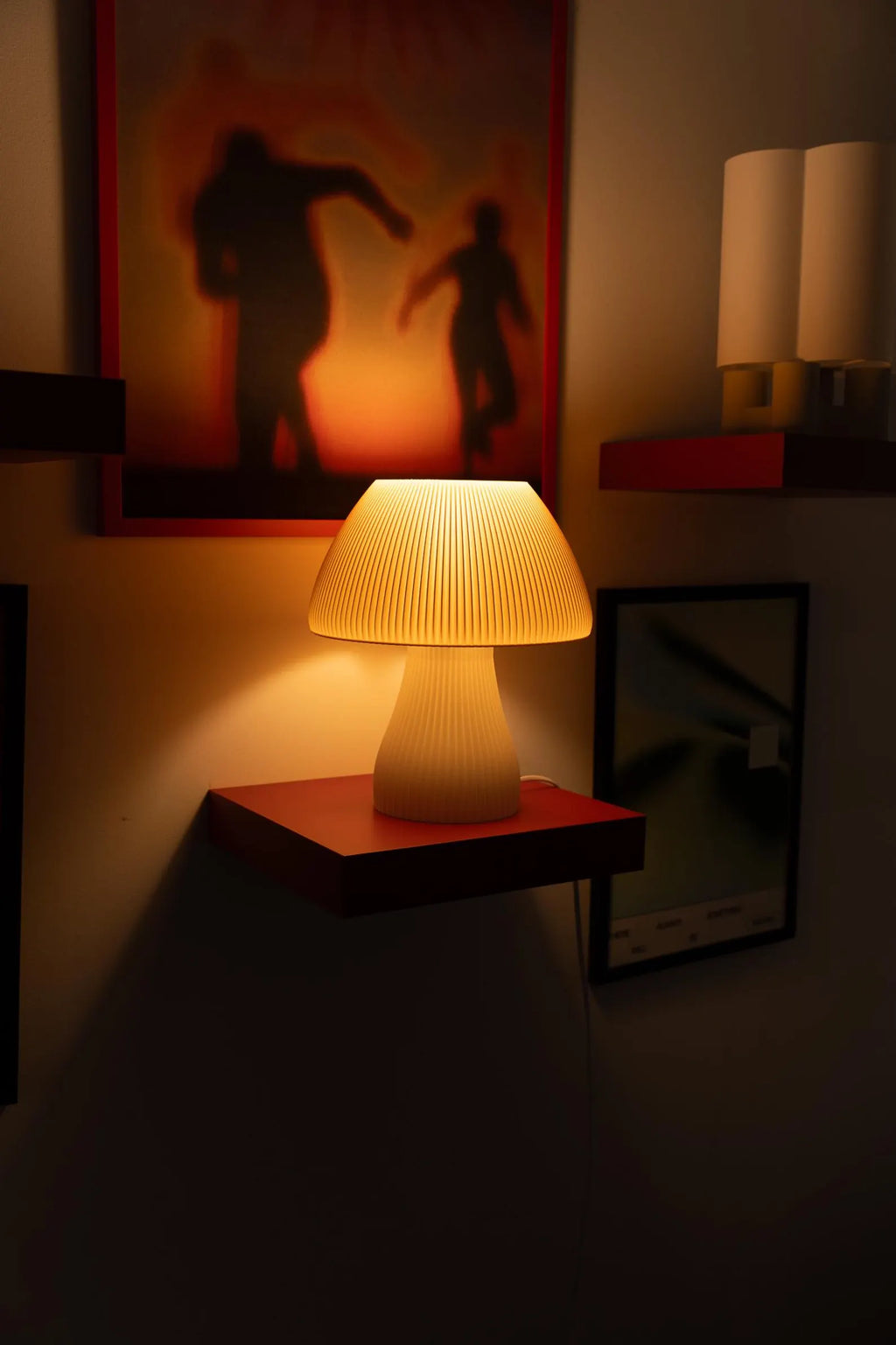 Morrow Halo Mushroom Table Lamp