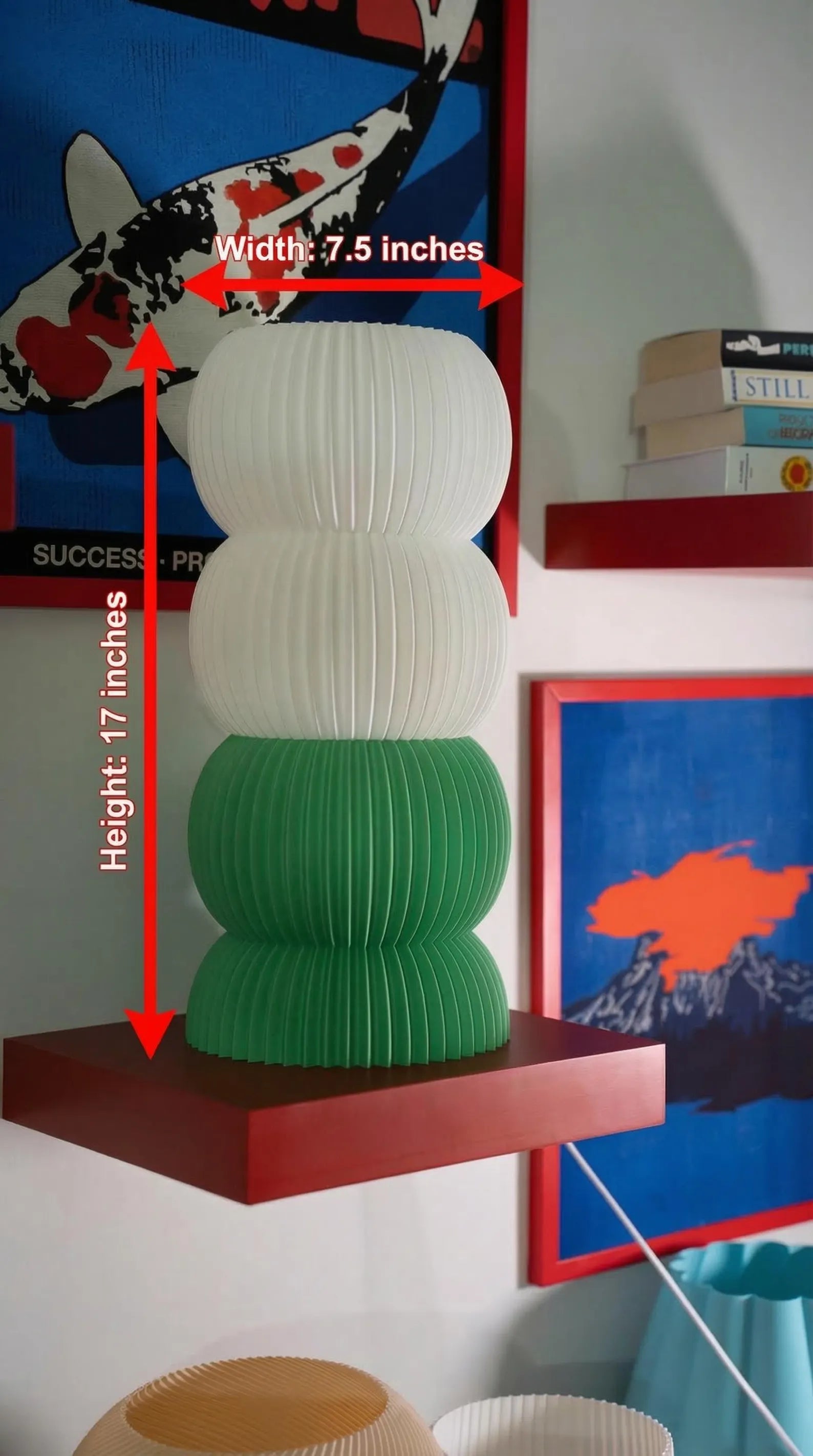 Morrow Ripple Stacked Table Lamp