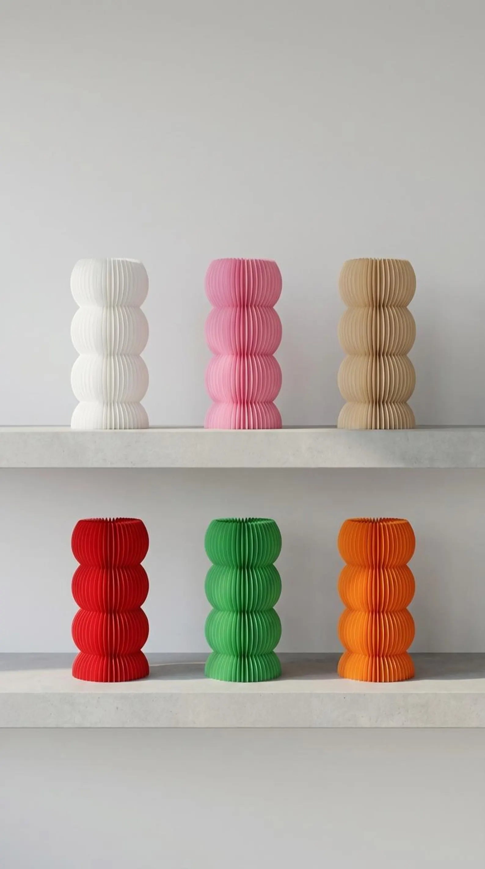 Morrow Ripple Stacked Table Lamp