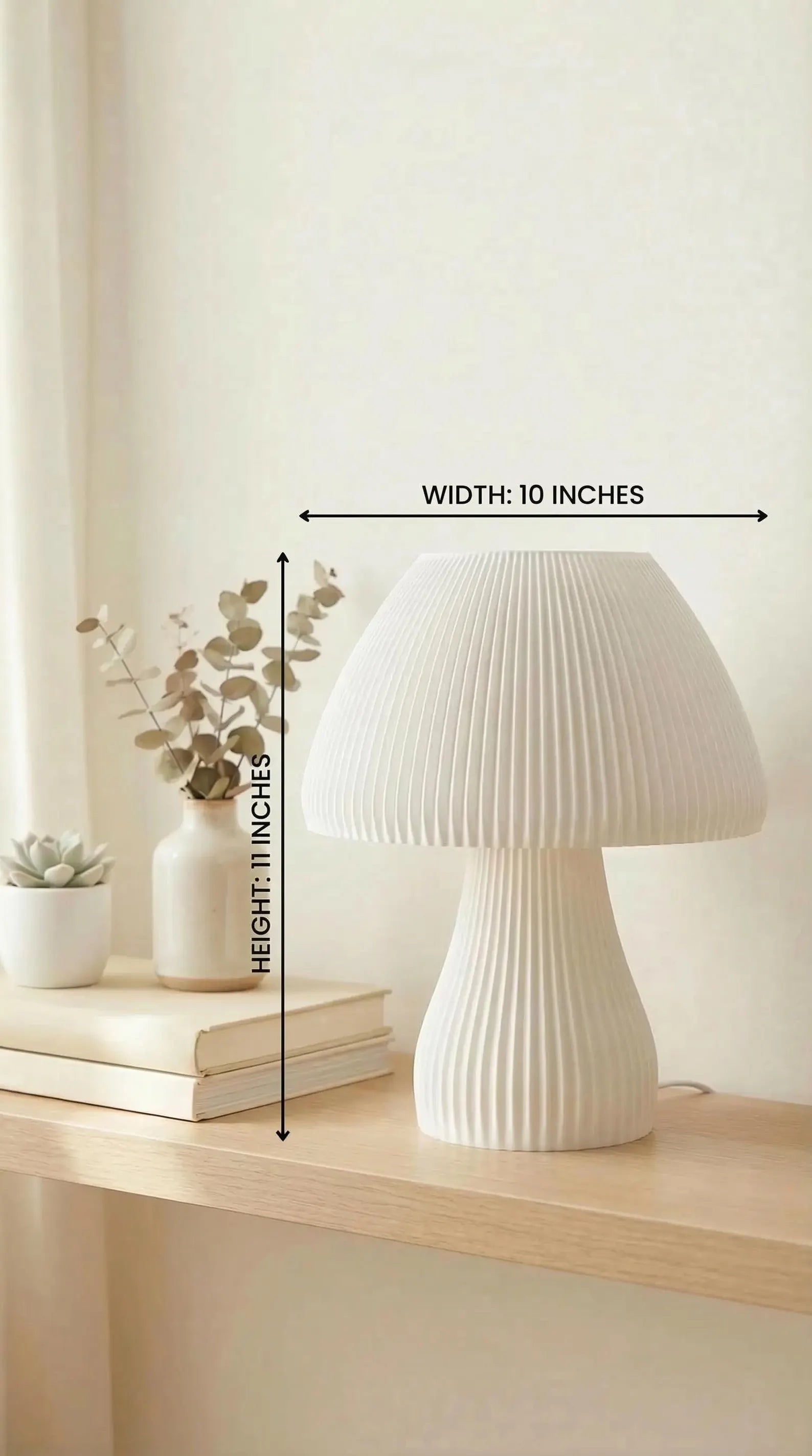 Morrow Halo Mushroom Table Lamp