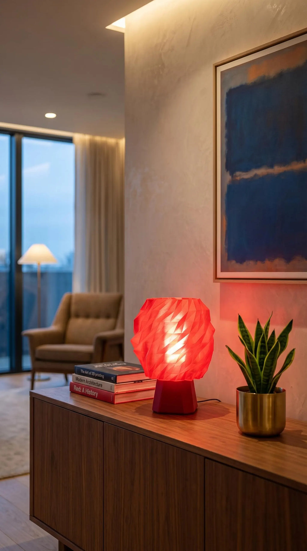 Morrow Solis Sculptural Table Lamp