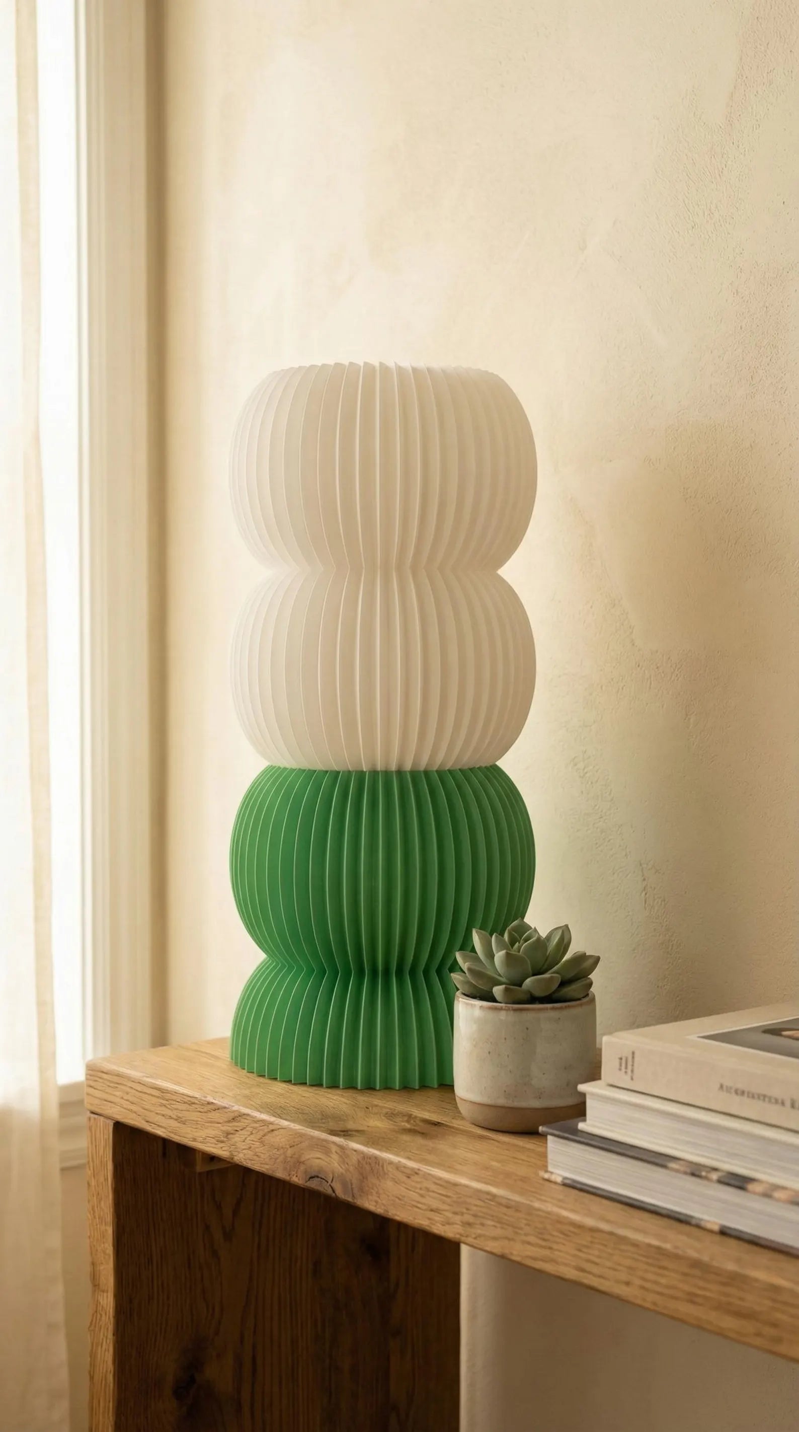 Morrow Ripple Stacked Table Lamp