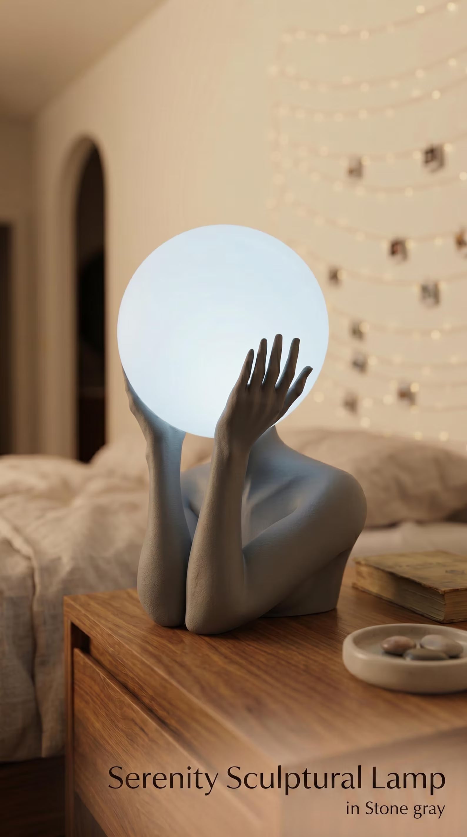 Morrow Muse Sculptural Table Lamp