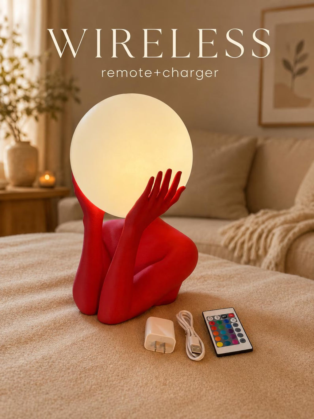 Morrow Muse Sculptural Table Lamp