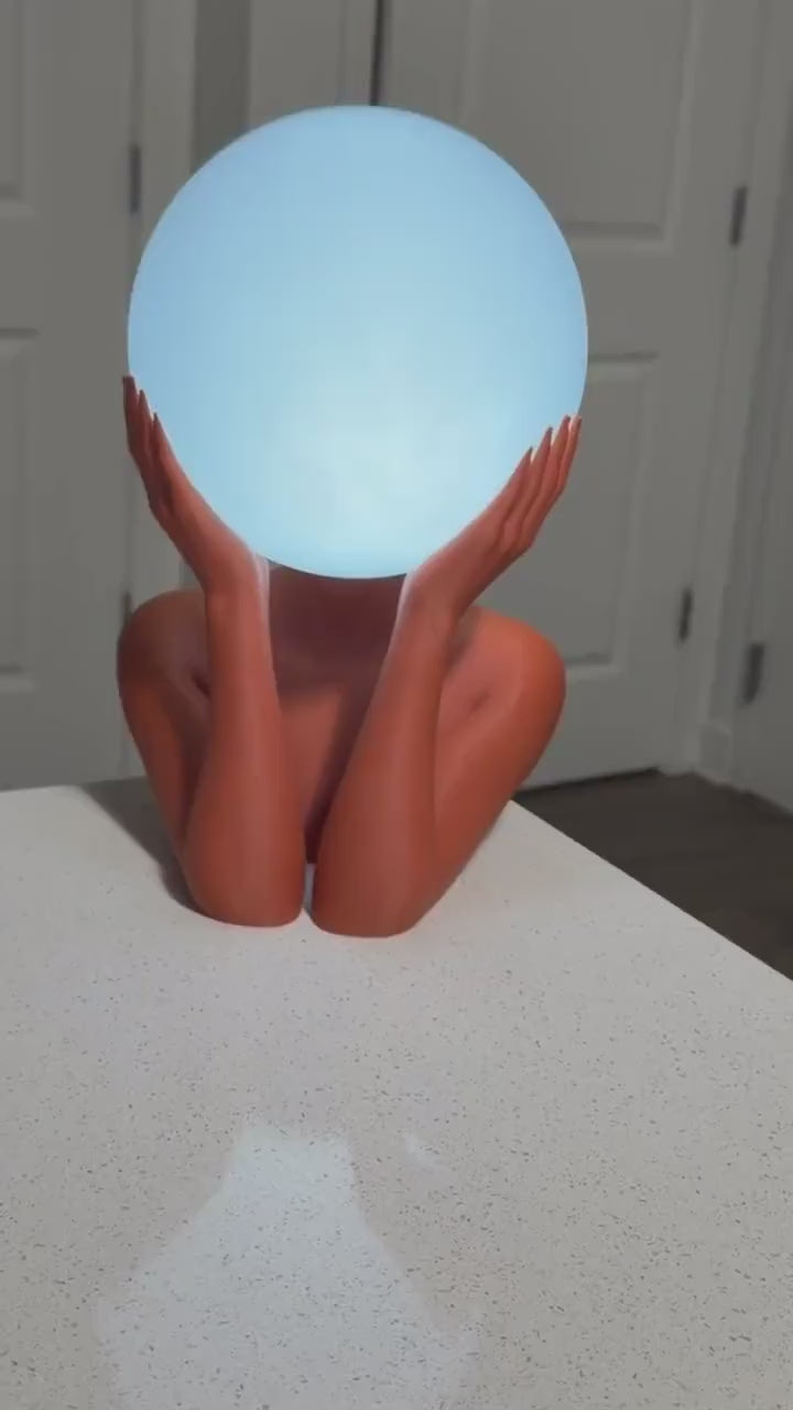 Morrow Muse Sculptural Table Lamp